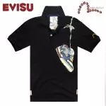 evisu coton tee shirt hommes 2019U tendance japan mode chaussures noir